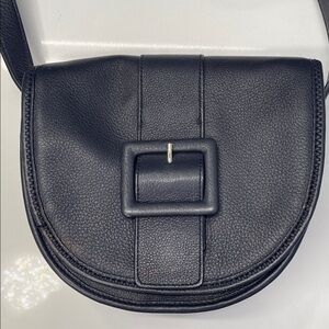 Talbots Blue Crossbody Bag with Buckle